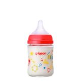 Bình Sữa Pigeon Thủy Tinh Borosilicate Thế Hệ III 160ml (Kèm Núm SS) - Họa Tiết Nhạc Cụ