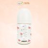 Bình Sữa UBMOM PPSU Cổ Rộng 200ml Họa Tiết Thỏ Dâu