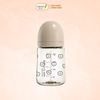 Bình Sữa UBMOM PPSU Cổ Rộng 200ml Họa Tiết Chó Xù
