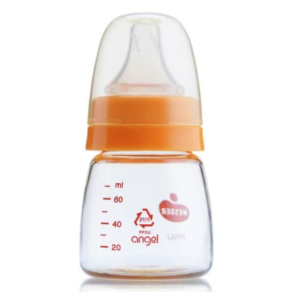 Bình Sữa Wesser Cổ Hẹp 60ml Kèm Núm S