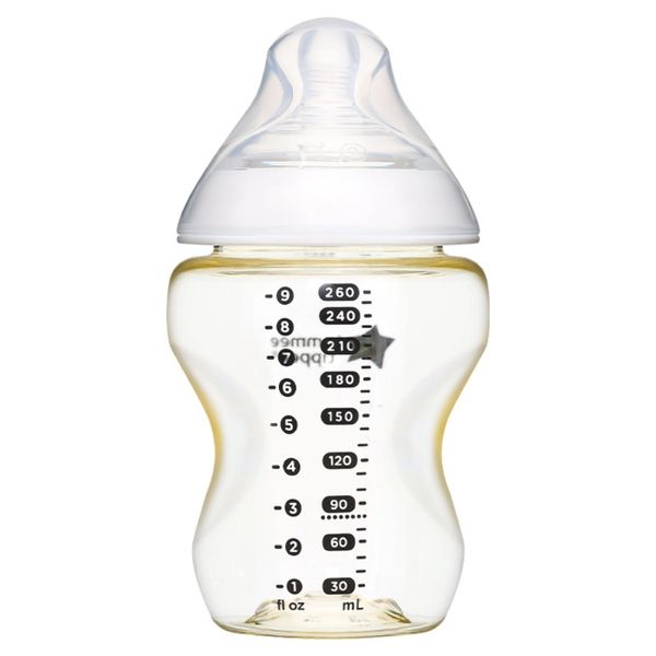 Bình Sữa Tommee Tippee PPSU Natural Star Cổ Rộng 260ml Trơn