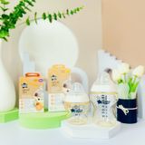 Bình Sữa Tommee Tippee PPSU Natural Star Cổ Rộng 260ml Trơn