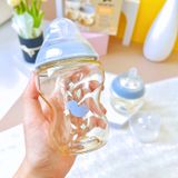 Bình Sữa Tommee Tippee PPSU Natural Star Cổ Rộng 260ml Xanh