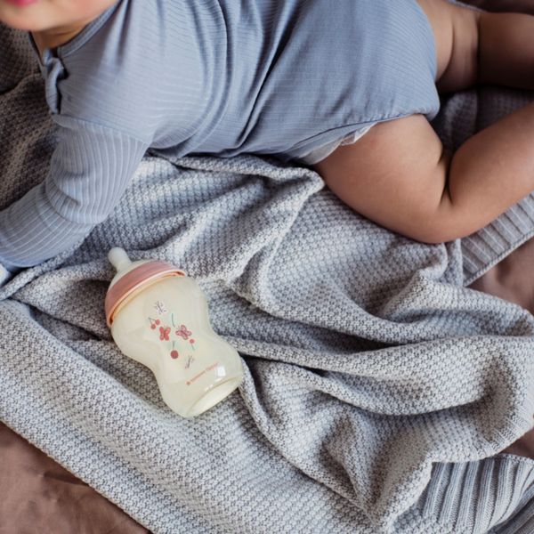 Bình Tommee Tippee PPSU Natural Star Cổ Rộng 150ml Hồng