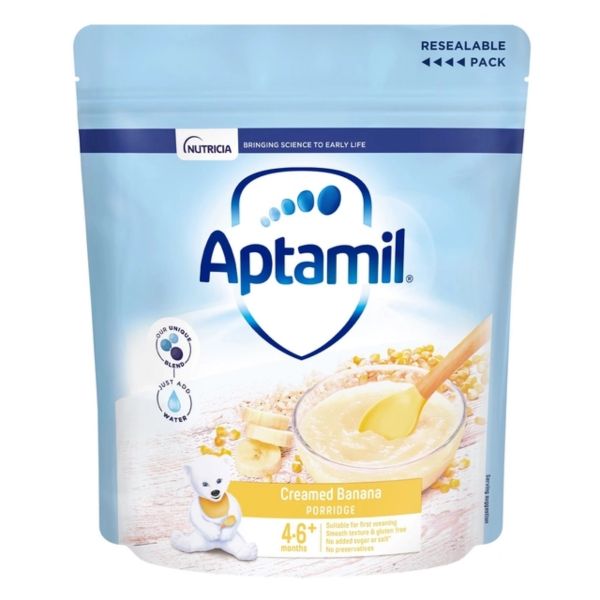 Bột Ăn Dặm Aptamil Vị Chuối 150g Cho Bé Từ 4 Tháng