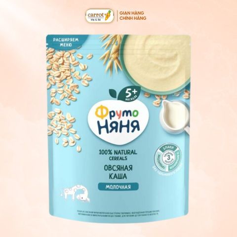 Bột Ăn Dặm Fruto Nga Vị Yến Mạch Sữa 200g Cho Bé Từ 5 Tháng