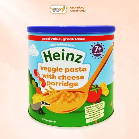 Bột Ăn Dặm Heinz Vị Mì Ý Rau Củ Phô Mai Cho Bé Từ 7 Tháng Tuổi 200g