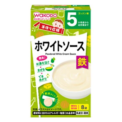 Bột Ăn Dặm Wakodo Vị Gà Phô Mai Cho Bé Từ 5 Tháng Hộp 8 Gói 3.5g