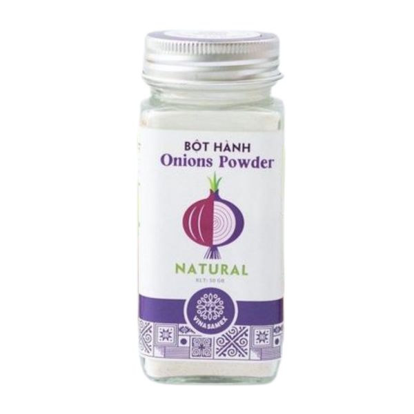 Bột Hành Hữu Cơ Vina Samex 50gr Cho Bé Ăn Dặm (Từ 7 Tháng)