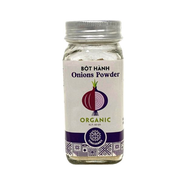 Bột Hành Hữu Cơ Vina Samex 50gr Cho Bé Ăn Dặm (Từ 7 Tháng)