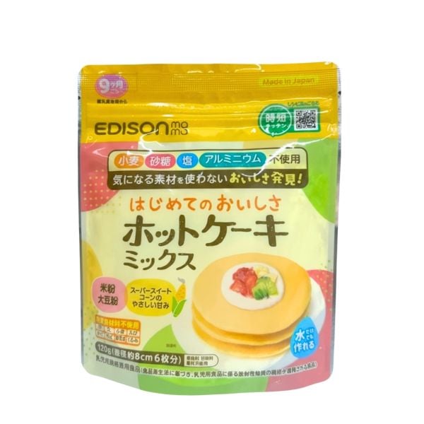 Bột Làm Bánh Pancake Edison Mama 120g