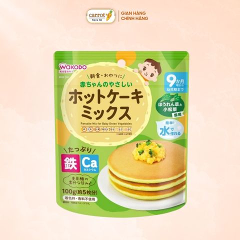 Bột Làm Bánh Wakodo Vị Rau Bina 100g