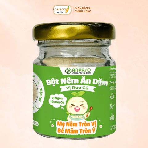 Bột Nêm Ăn Dặm Vị Rau Củ Anpaso 60g