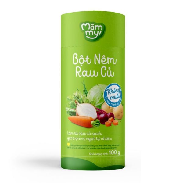 Bột Nêm Rau Củ Không Muối Mămmy Cho Bé Ăn Dặm (Từ 12 Tháng)