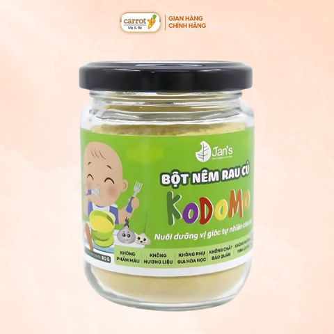 Bột Nêm Rau Củ Kodomo 90g Cho Bé Ăn Dặm