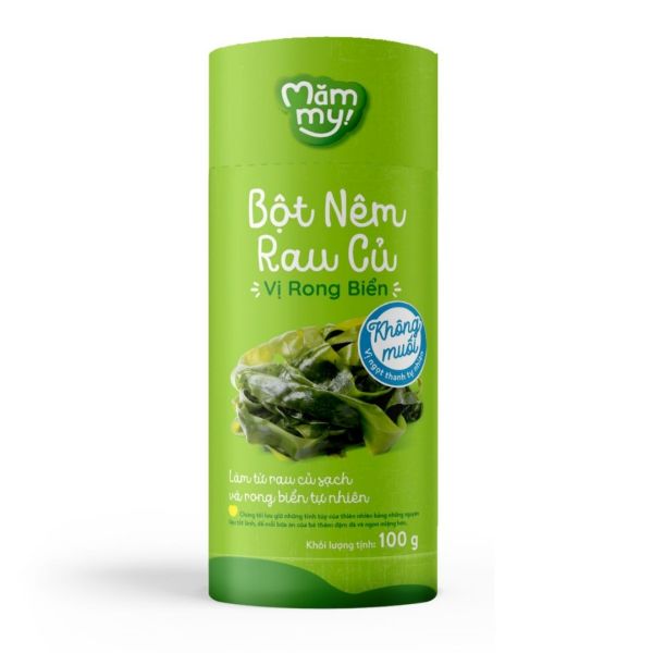 Bột Nêm Rau Củ Vị Rong Biển Không Muối Mămmy (Từ 12 Tháng)