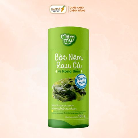 Bột Nêm Rau Củ Vị Rong Biển Không Muối Mămmy (Từ 12 Tháng)
