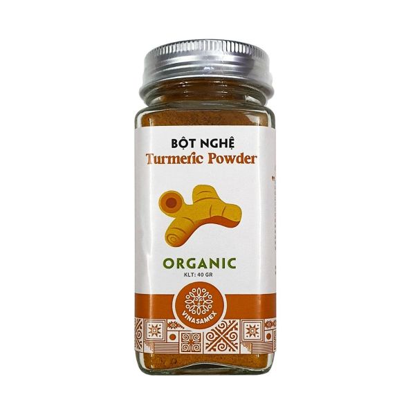 Bột Nghệ Hữu Cơ Vina Samex 50gr Cho Bé Ăn Dặm (Từ 7 Tháng)