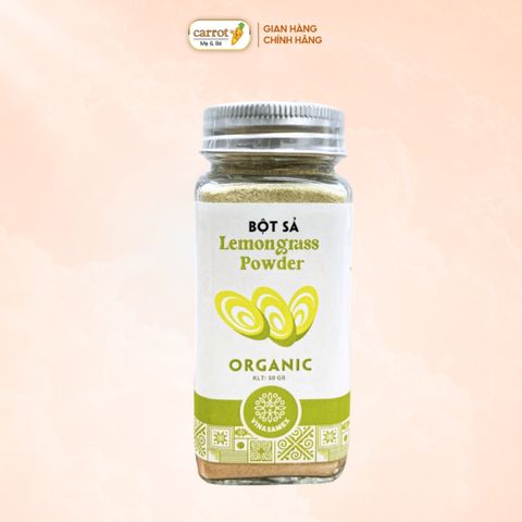 Bột Sả Hữu Cơ Vina Samex 50gr Cho Bé Ăn Dặm (Từ 7 Tháng)