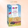 Bột Ăn Dặm Hữu Cơ HiPP Vị Sữa Ngũ Cốc Tổng Hợp Mận Tây 250g Cho Bé Từ 6 Tháng