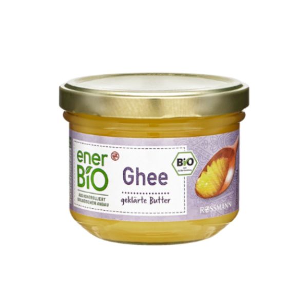 Dầu Bơ Ghee Hữu Cơ Ener Bio 180g Cho Bé Từ 7 Tháng