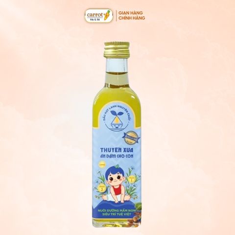 Dầu Hạt Lanh Thuyền Xưa Ăn Dặm Cho Bé 65ml