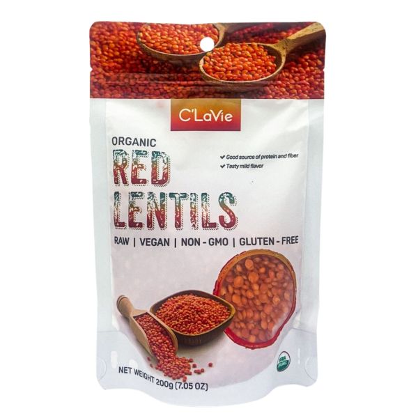 Đậu Lăng Đỏ Hữu Cơ C'Lavie 200g