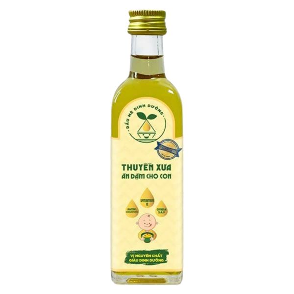 Dầu Mè Thuyền Xưa Ăn Dặm Cho Bé 65ml