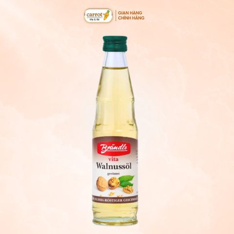 Dầu Óc Chó Brandle Vita Walnussol Cho Bé Ăn Dặm 100ml (Từ 6 Tháng)