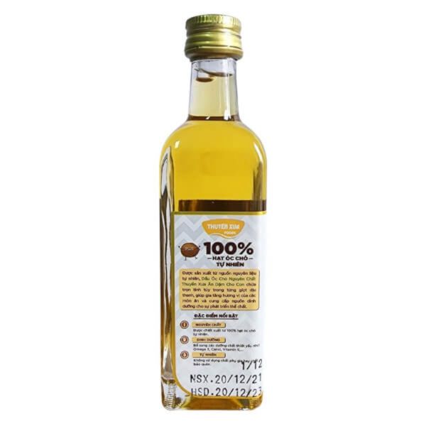 Dầu Óc Chó Thuyền Xưa Ăn Dặm Cho Bé 65ml