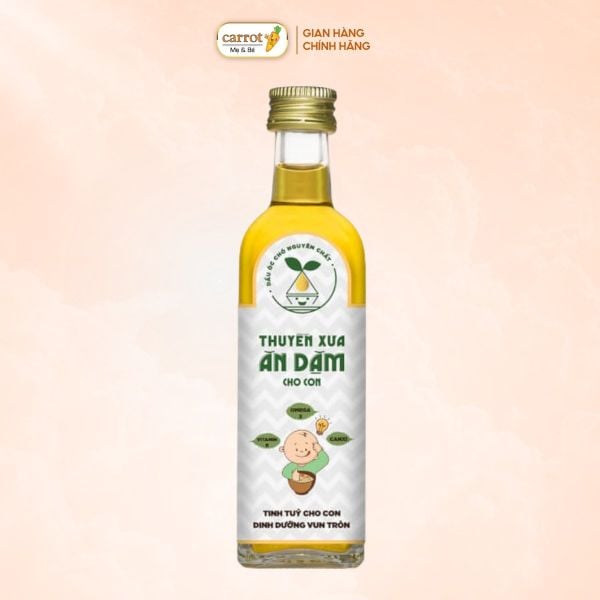 Dầu Óc Chó Thuyền Xưa Ăn Dặm Cho Bé 65ml