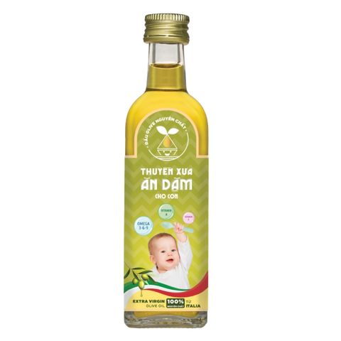 Dầu Olive Thuyền Xưa Nguyên Chất Ăn Dặm Cho Bé 65ml
