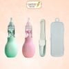 Dụng Cụ Hút Dịch Mũi Đầu Silicone Kèm Nhíp An Toàn Cho Bé