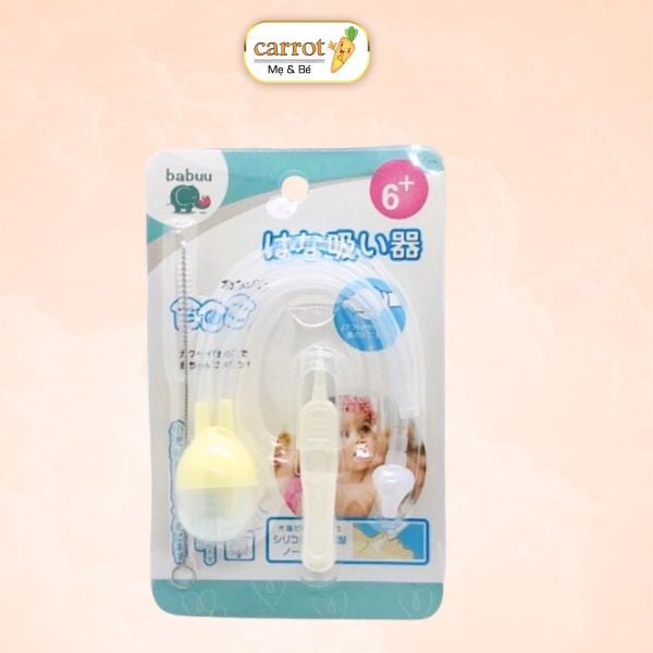 Dụng Cụ Hút Mũi Babuu Cho Bé Từ 6 Tháng
