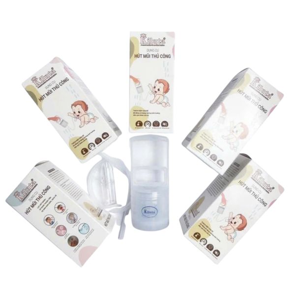Dụng Cụ Hút Mũi Kéo Tay Kiluta Sử Dụng Tiện Lợi, Vệ Sinh Đơn Giản