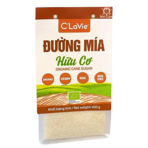 Đường Mía Hữu Cơ C'Lavie 450g