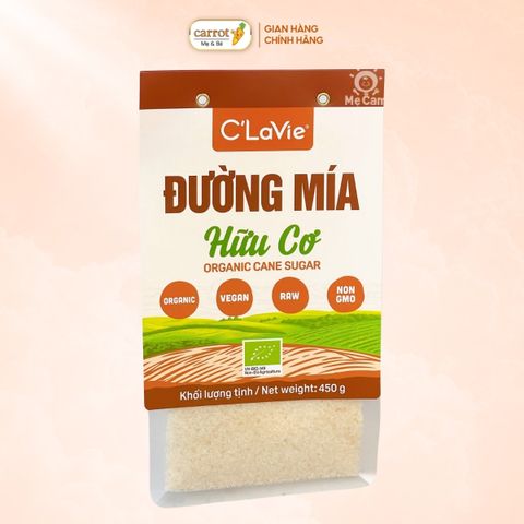 Đường Mía Hữu Cơ C'Lavie 450g