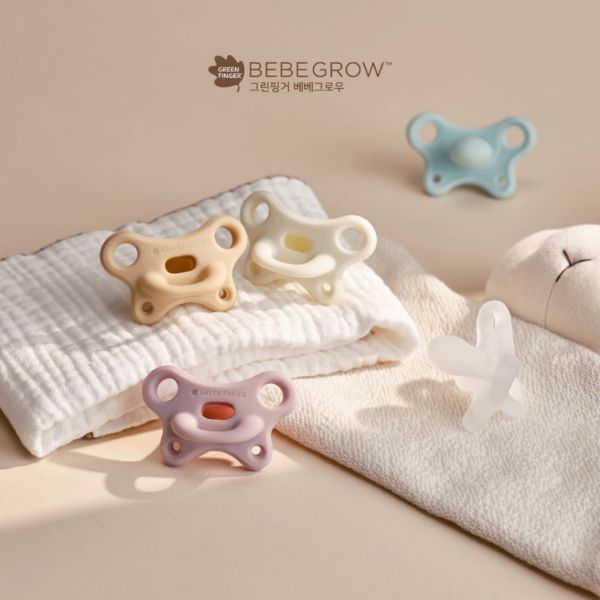 Ti giả Greenfinger Bebegrow Chất Liệu Silicone Nguyên Chất 100% Cho Bé 0-6M