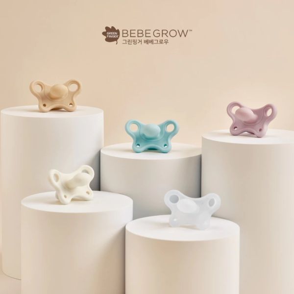 Ti Giả Greenfinger Bebegrow Chất Liệu Silicone Nguyên Chất 100% Cho Bé 6-18M