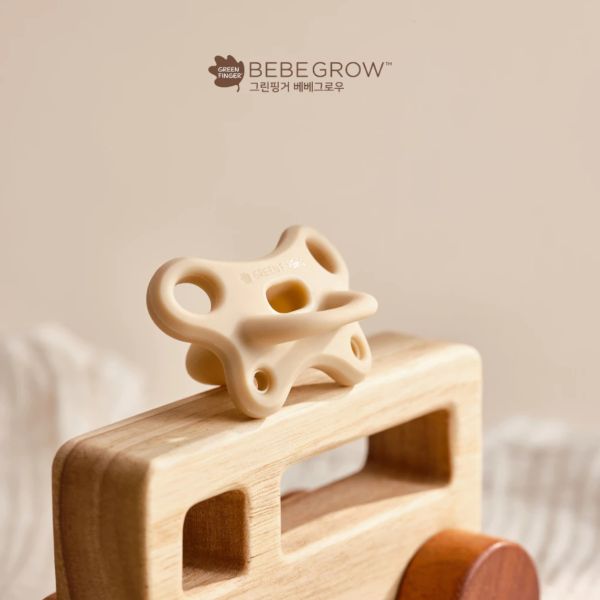 Ti Giả Greenfinger Bebegrow Chất Liệu Silicone Nguyên Chất 100% Cho Bé 6-18M