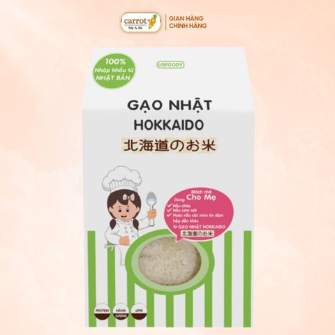 Gạo Nhật Hokkaido 500g Cho Bé Ăn Dặm