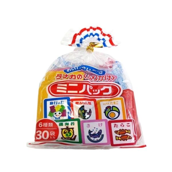 Gia Vị Rắc Cơm Nhật Bản Tanaka 6 Vị 30 Gói