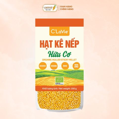 Hạt Kê Nếp Hữu Cơ C'Lavie 200g