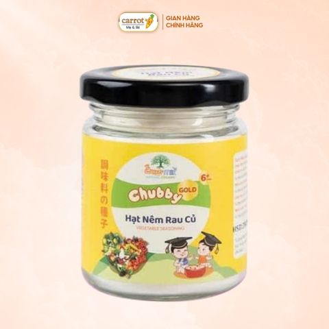 Hạt Nêm Vị Rau Củ Chubby Cho Bé Ăn Dặm 60g
