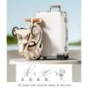 Xe Đẩy Gấp Gọn OBAIWAO Baby 6511 Họa Tiết Mặt Gấu Nâu