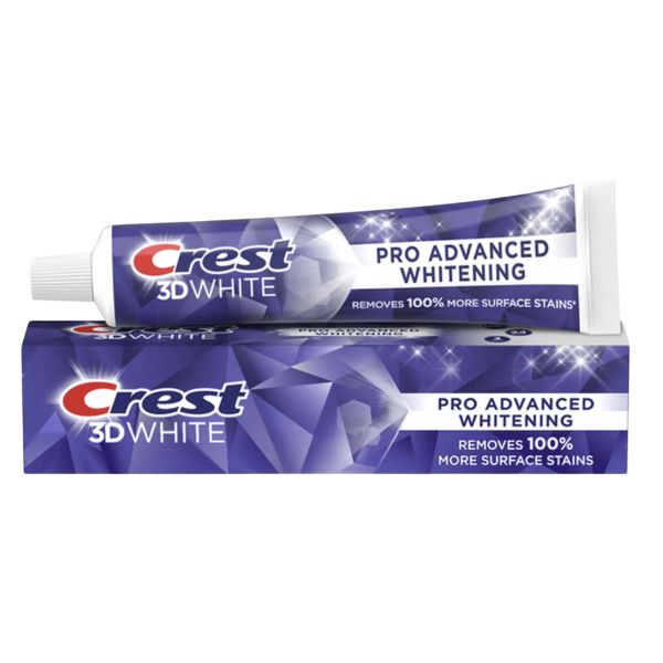 Kem Đánh Răng Crest 3D White Pro Advanced Whitening 147g Của Mỹ