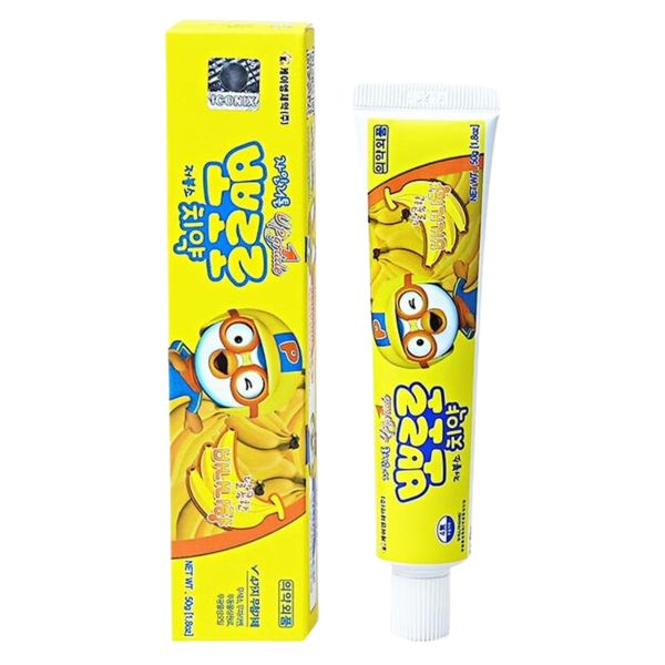 Kem Đánh Răng Pororo Cho Trẻ Em Hương Chuối 50g