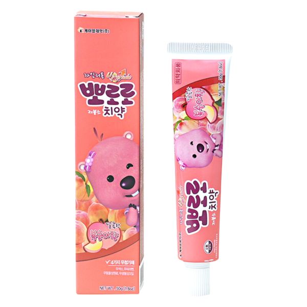 Kem Đánh Răng Pororo Cho Trẻ Em Hương Đào 50g