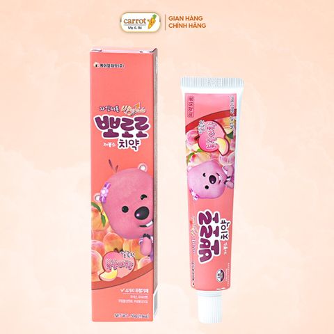 Kem Đánh Răng Pororo Cho Trẻ Em Hương Đào 50g