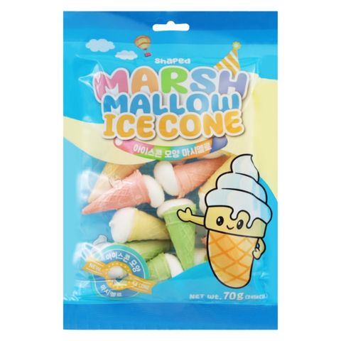 Kẹo Dẻo Marsh Mallow Shaped Cây Kem 70g